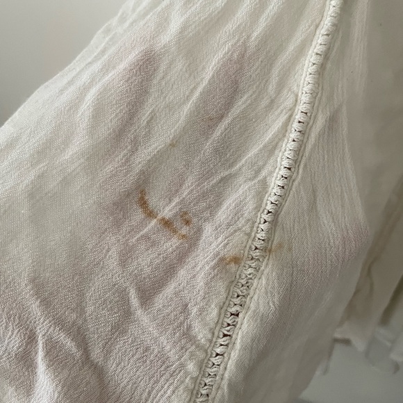 ONeill surf collab with Ana Sui Bohemian Cream Lace Dress - Picture 3 of 13